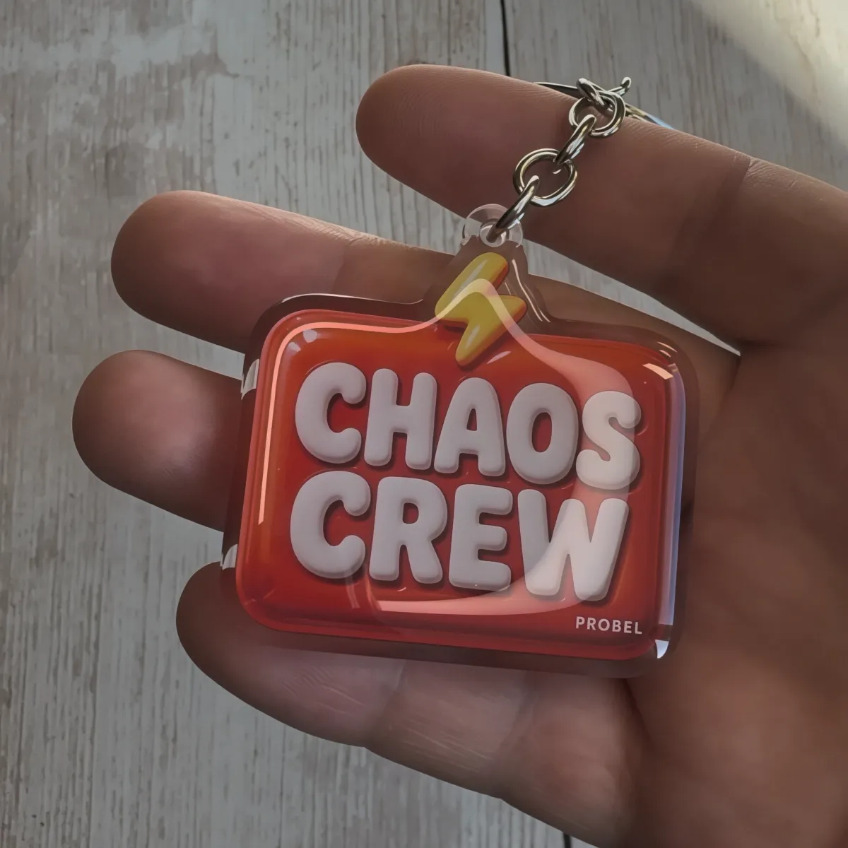 Acryl-Schlüsselanhänger "Chaos Crew"