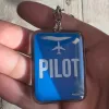 Acryl-Schlüsselanhänger "Pilot"