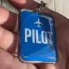 Acryl-Schlüsselanhänger "Pilot"