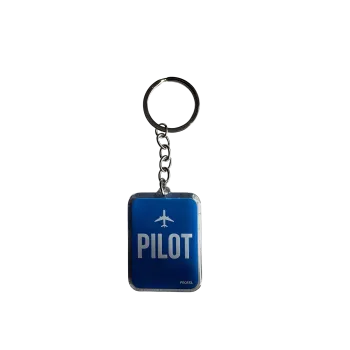 Acryl-Schlüsselanhänger "Pilot"