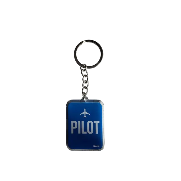 Acryl-Schlüsselanhänger "Pilot"