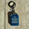 Acryl-Schlüsselanhänger "Flieg hoch" – Flugzeugmotiv