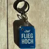 Acryl-Schlüsselanhänger "Flieg hoch" – Flugzeugmotiv