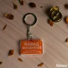 Acryl-Schlüsselanhänger "ДАВАЙ ПОПРОБУЕМ" – Chili-Design