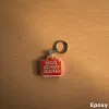 Acryl Schlüsselanhänger "ДОМ ТАМ ГДЕ СЕРДЦЕ" – Bubble Design