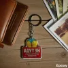 Брелок акриловый "НЕ ТУДА ДЛЯ ТЕХ У КОГО НЕТ ДЕНЕГ"