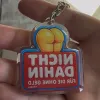 Брелок акриловый "NICHT DAHIN FÜR DIE OHNE GELD" акрил, Bubble Design