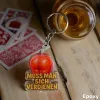 Acryl-Schlüsselanhänger „MUSS MAN SICH VERDIENEN“