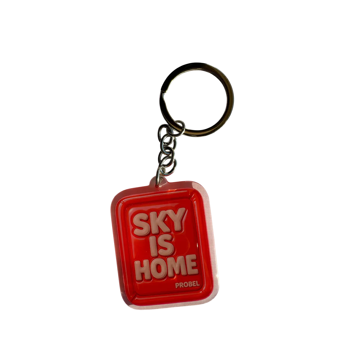 Acryl-Schlüsselanhänger „SKY IS HOME“