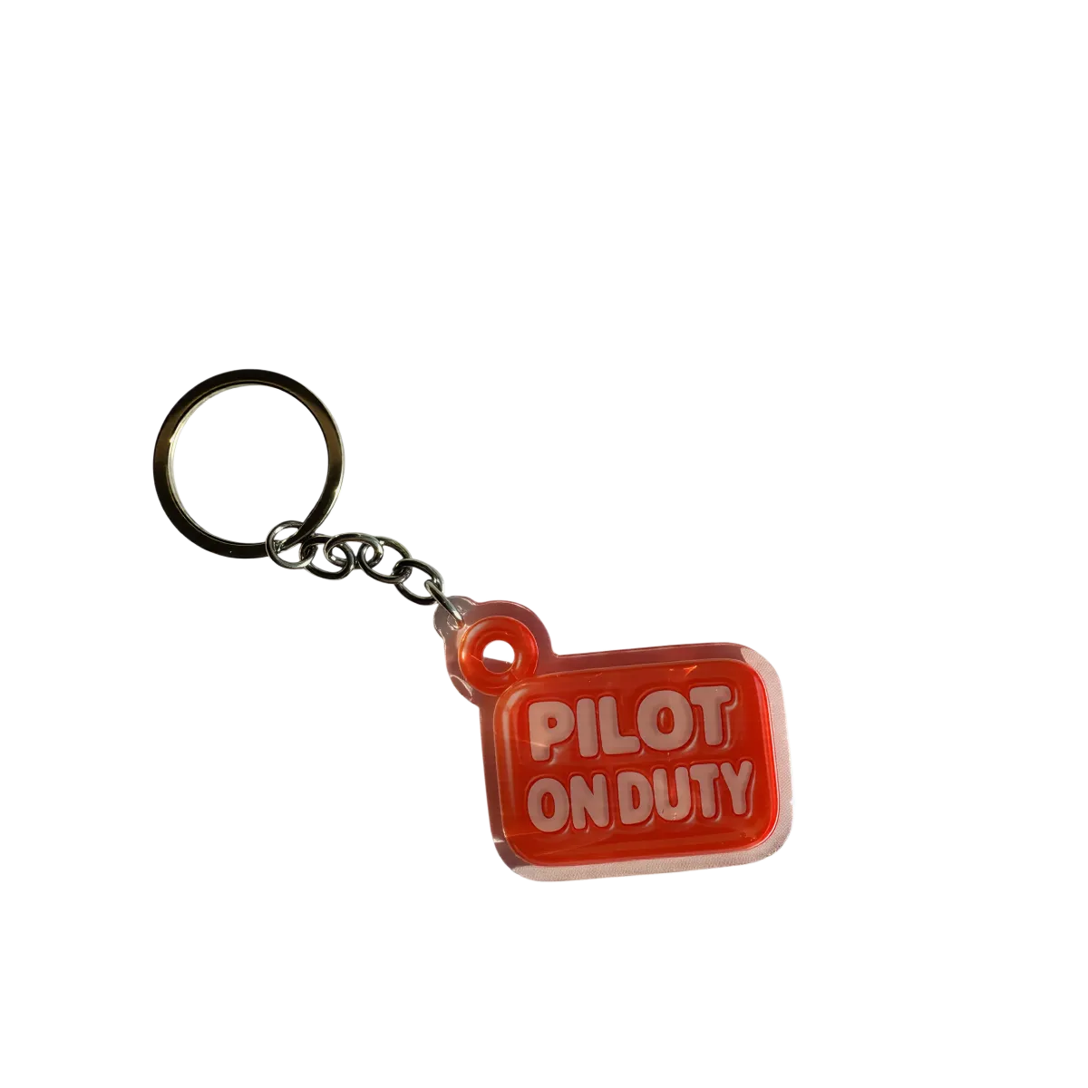 Akrylový přívěsek PILOT ON DUTY