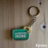Акриловый брелок ADVENTURE MODE