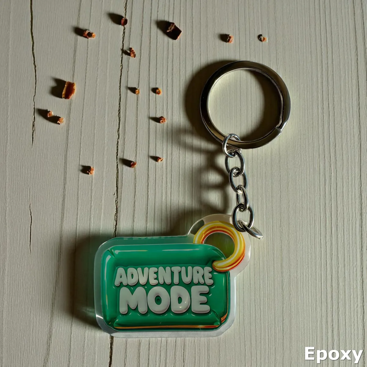 Акриловый брелок ADVENTURE MODE