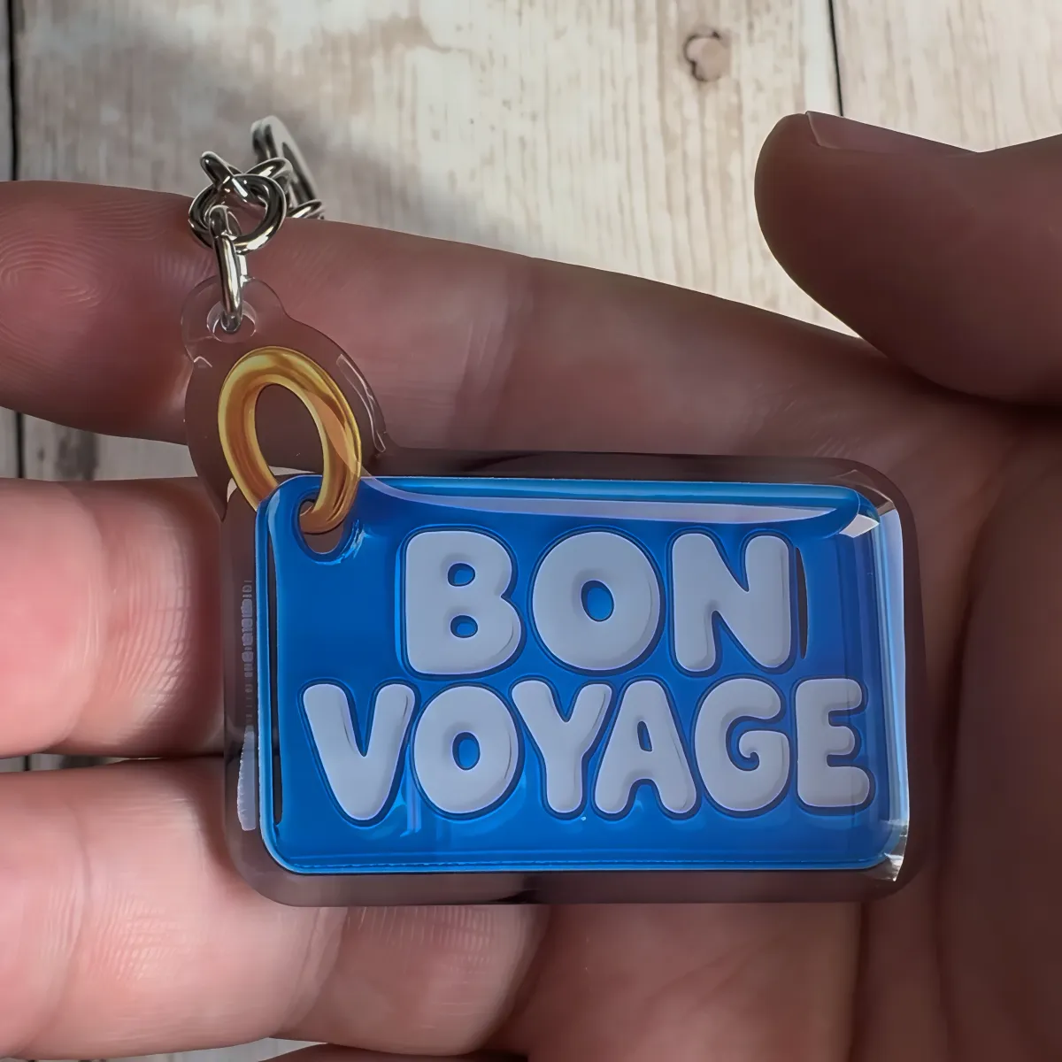 Akrylový přívěsek BON VOYAGE