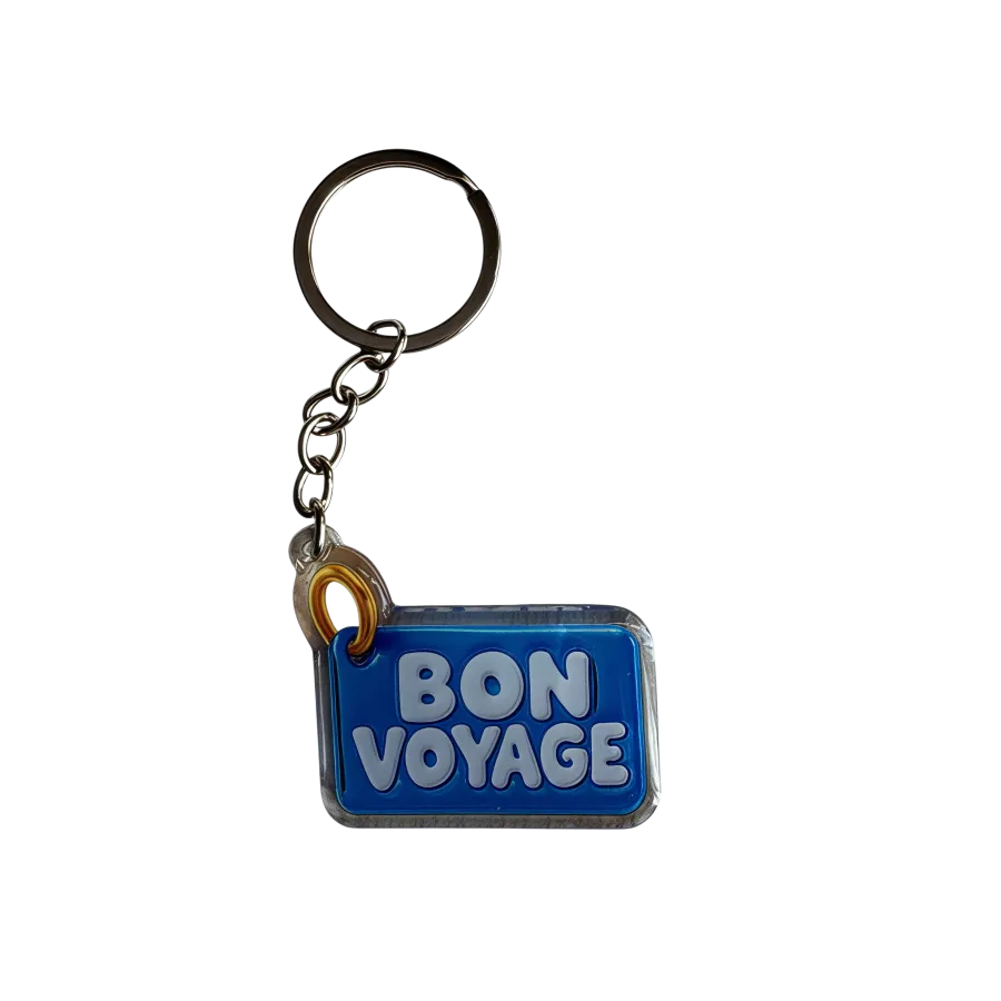 Akrylový přívěsek BON VOYAGE