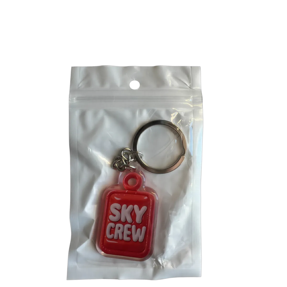 Akryl-Schlüsselanhänger SKY CREW (rot)