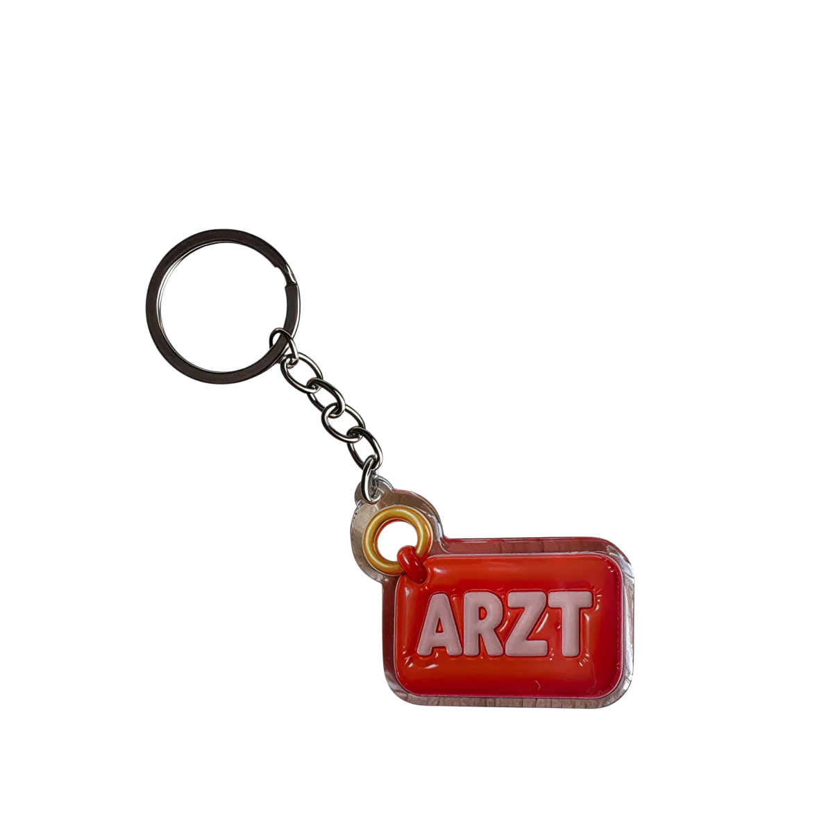 Akrylowy brelok ARZT (czerwony)