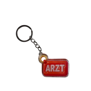 Akrylový přívěsek ARZT (červený)