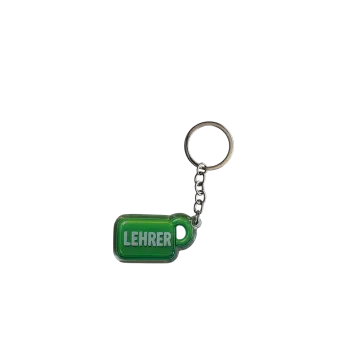 Akrylowy brelok LEHRER (zielony)