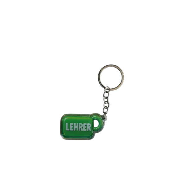 Akrylový přívěsek LEHRER (zelený)