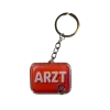 Akrylowy brelok ARZT stetoskopem (czerwony)
