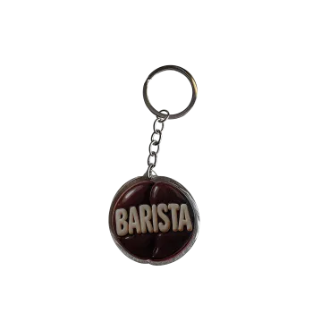 Akrylowy brelok BARISTA (ziarno kawy)
