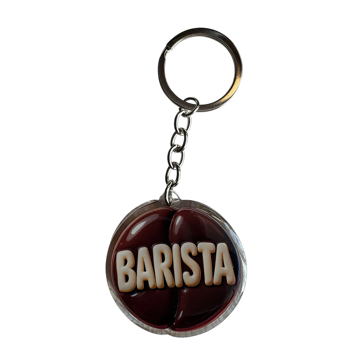 Akrylowy brelok BARISTA (ziarno kawy)