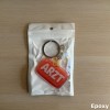 Акриловый брелок ARZT (красный со стетоскопом)