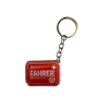 Acrylic Keychain FAHRER (red with steering wheel)