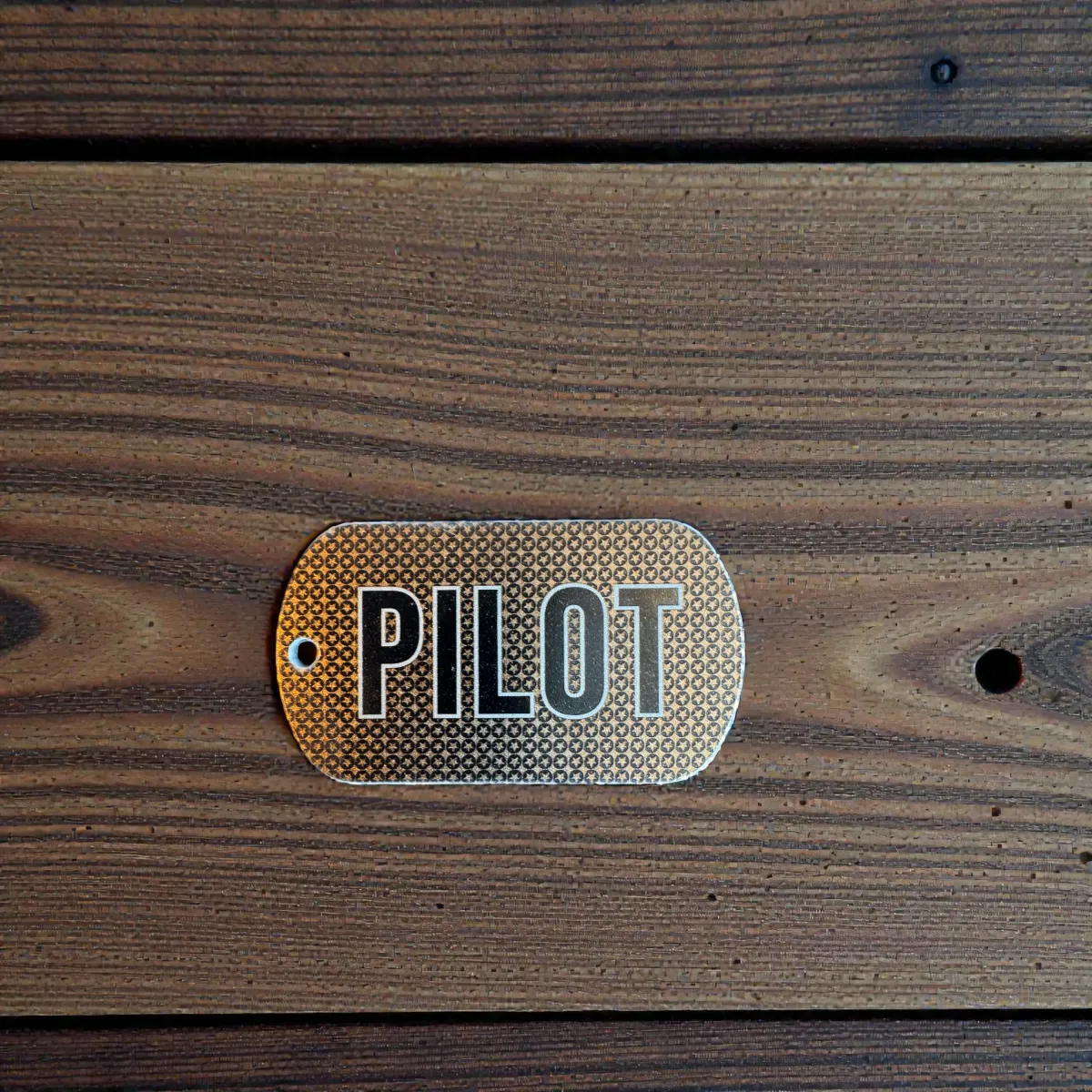 Titan Schlüsselanhänger "PILOT" – Star Pattern