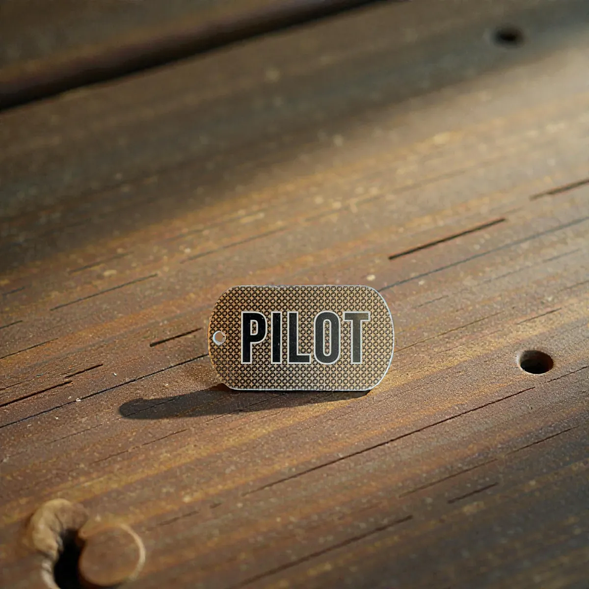 Titan Schlüsselanhänger "PILOT" – Star Pattern