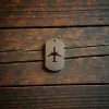 Titan Schlüsselanhänger – Aircraft Silhouette Pattern
