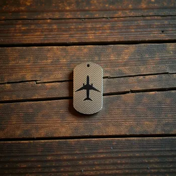 Titan Schlüsselanhänger – Aircraft Silhouette Pattern