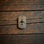 Titan Schlüsselanhänger – Aircraft Silhouette Pattern