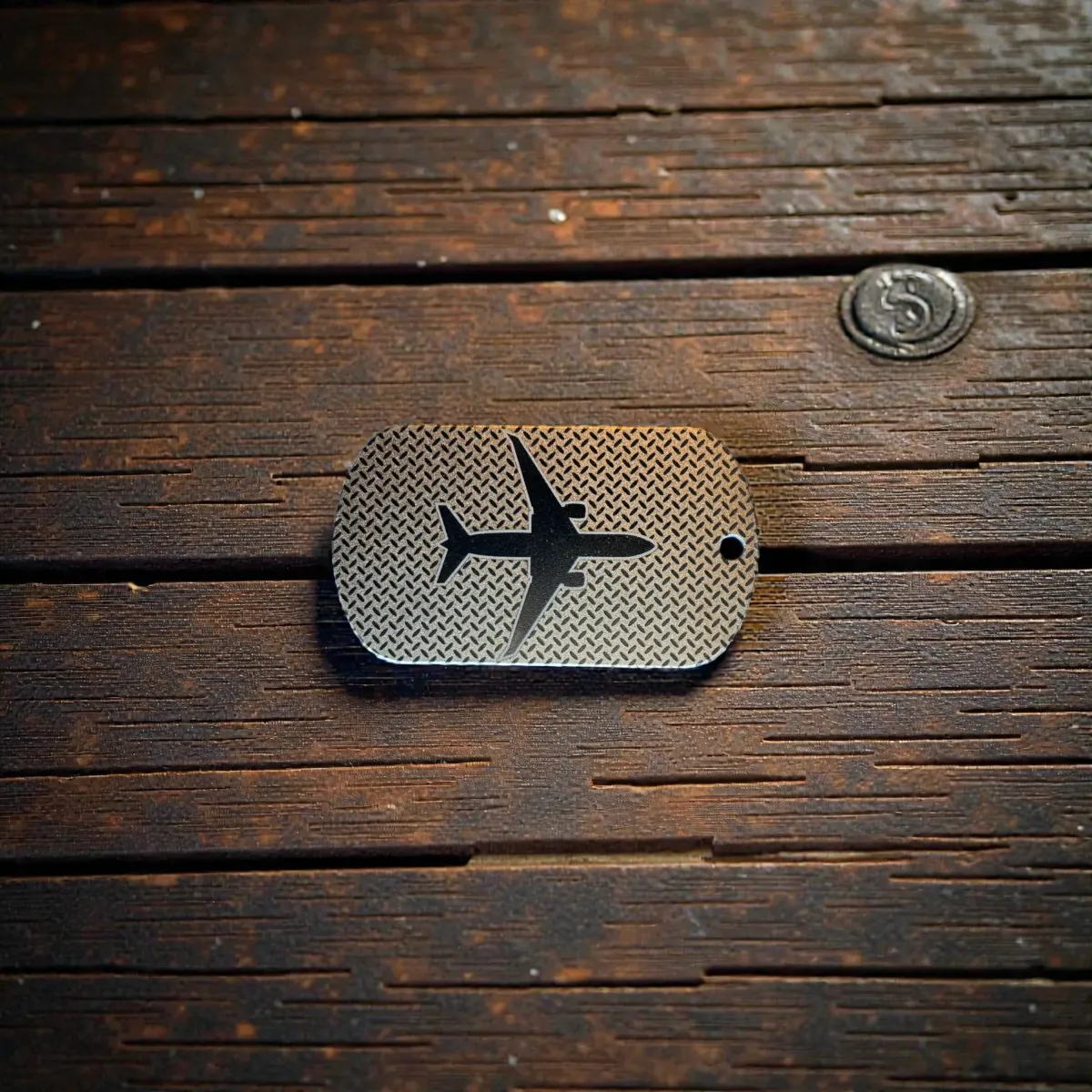 Titan Schlüsselanhänger – Aircraft Silhouette Pattern