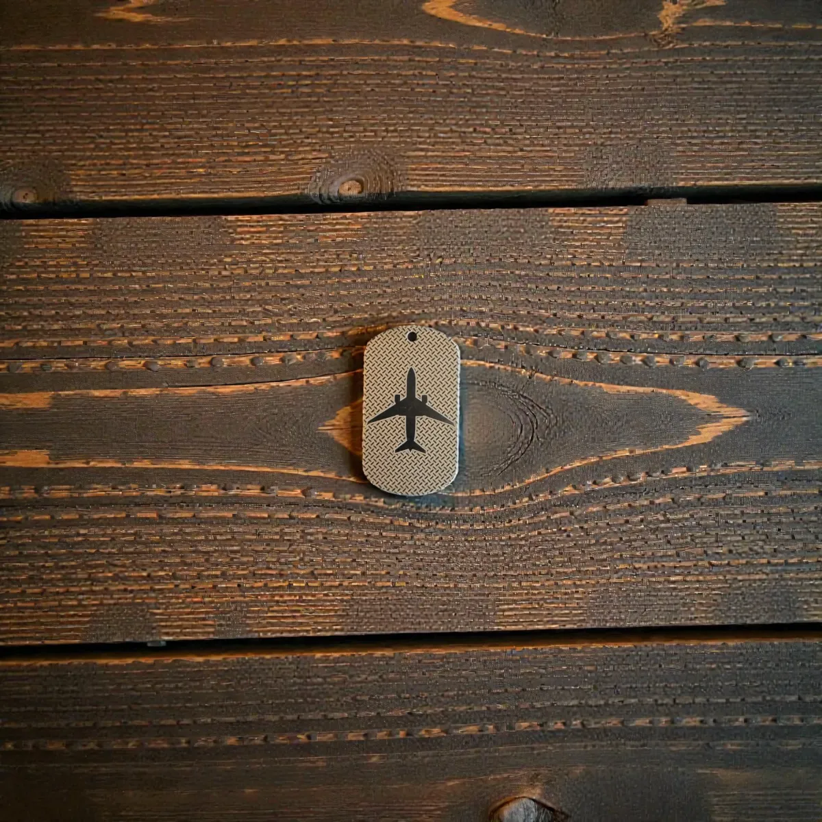 Titan Schlüsselanhänger – Aircraft Silhouette Pattern