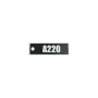 Portachiavi "A220" PROBEL – design aeronautico in plastica 82×26 mm