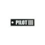 Schlüsselanhänger Pilot Level IV – Aviation Kunststoff Tag 82×26 mm
