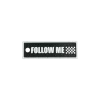 Schlüsselanhänger "FOLLOW ME" – Aviation Kunststoff Tag 82×26 mm
