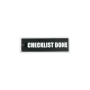 Schlüsselanhänger "CHECKLIST DONE" – Aviation Kunststoff Tag 82×26 mm