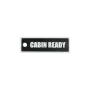 Schlüsselanhänger "CABIN READY" – Aviation Kunststoff Tag 82×26 mm