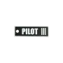 Přívěsek na klíče Pilot Level III – letecký plastový design 82×26 mm