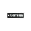 Schlüsselanhänger "FLIGHT CREW" – Aviation Kunststoff Tag 82×26 mm