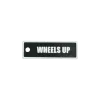 Schlüsselanhänger "WHEELS UP" – Aviation Kunststoff Tag 82×26 mm