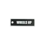 Schlüsselanhänger "WHEELS UP" – Aviation Kunststoff Tag 82×26 mm
