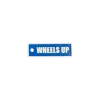 Schlüsselanhänger "WHEELS UP" – Aviation Kunststoff Tag 82×26 mm