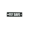 Schlüsselanhänger "FLY SAFE" – Aviation Kunststoff Tag 82×26 mm