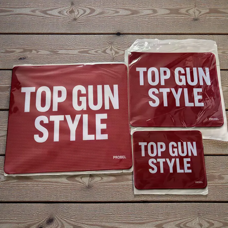 Mousepad „TOP GUN STYLE“, rot