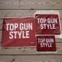 Mousepad "TOP GUN STYLE" PROBEL – Aviation Desk Mat, rot