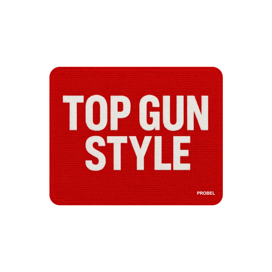 Mousepad „TOP GUN STYLE“, rot
