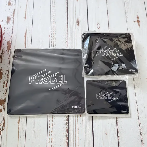 Mousepad „PROBEL Flight“, schwarz